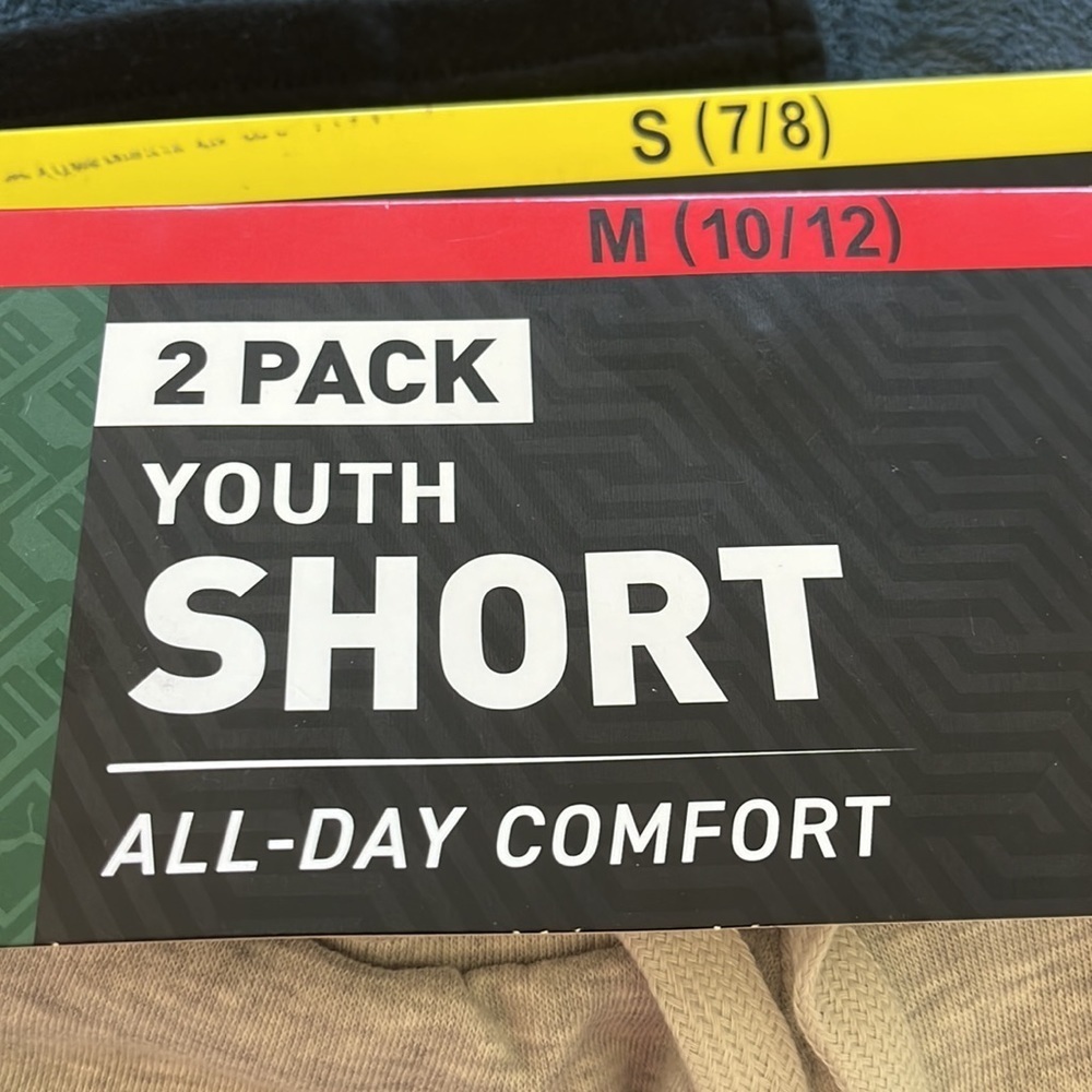 2 Pack Puma Short Boys New With Tag Grey and Black - Picture 7 of 7